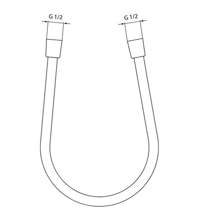 Шлаух за душ Ideal Standard IdealRain UltraFlex 175 cm