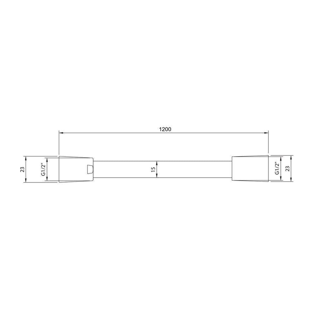 Шлаух за душ Villeroy&Boch Universal хром гланц 120 cm