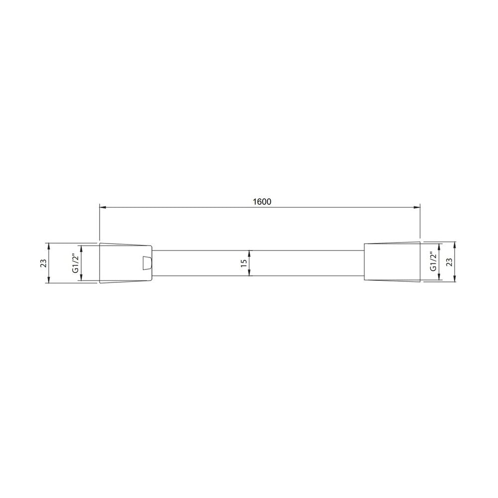 Шлаух за душ Villeroy&Boch Universal хром гланц 160 cm