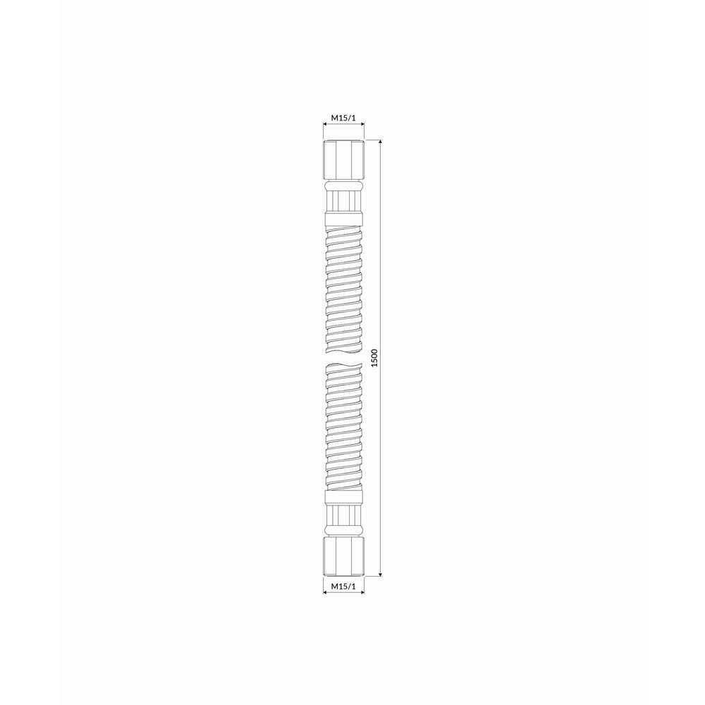 Omnires Clip Flexible Hose for Kitchen Faucet