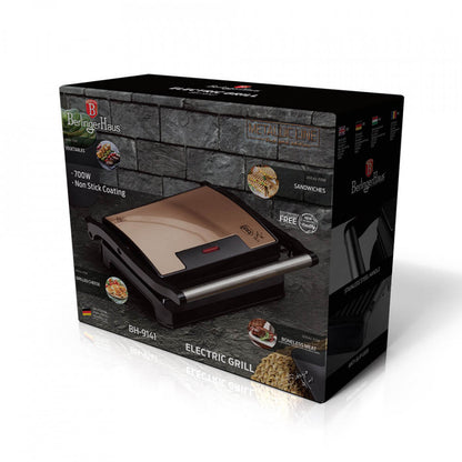 Електрически грил 23x14 см Black Rose Collection BerlingerHaus BH 9141