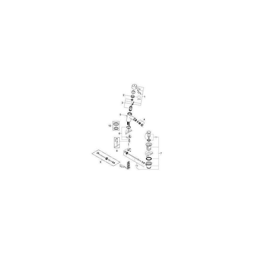 Grohe Concetto Bidet Faucet Chrome