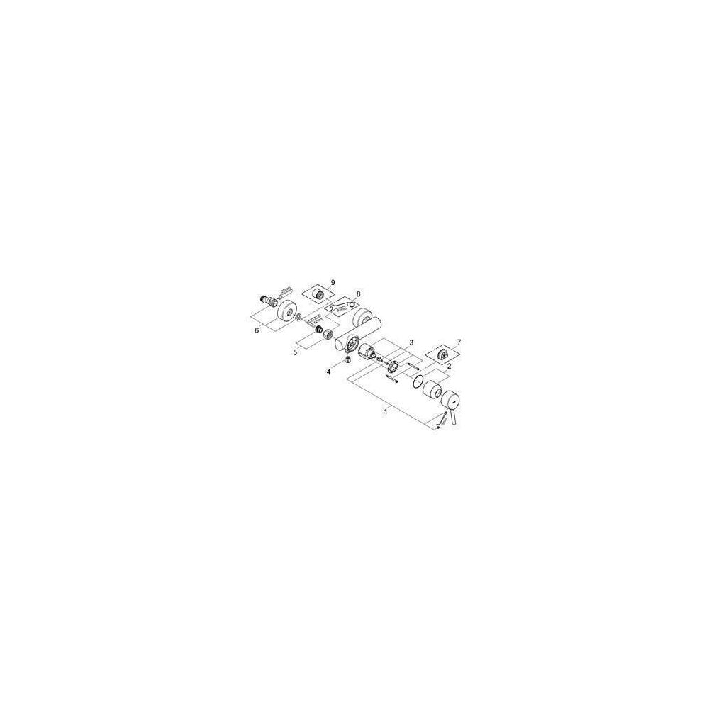 Батерия душ Grohe Concetto монокоманда хром лъскав