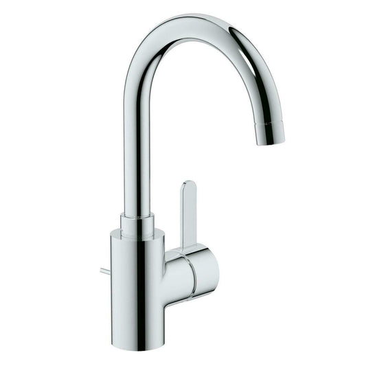 Grohe Eurosmart Cosmopolitan High Basin Mixer with Swivel Spout Chrome