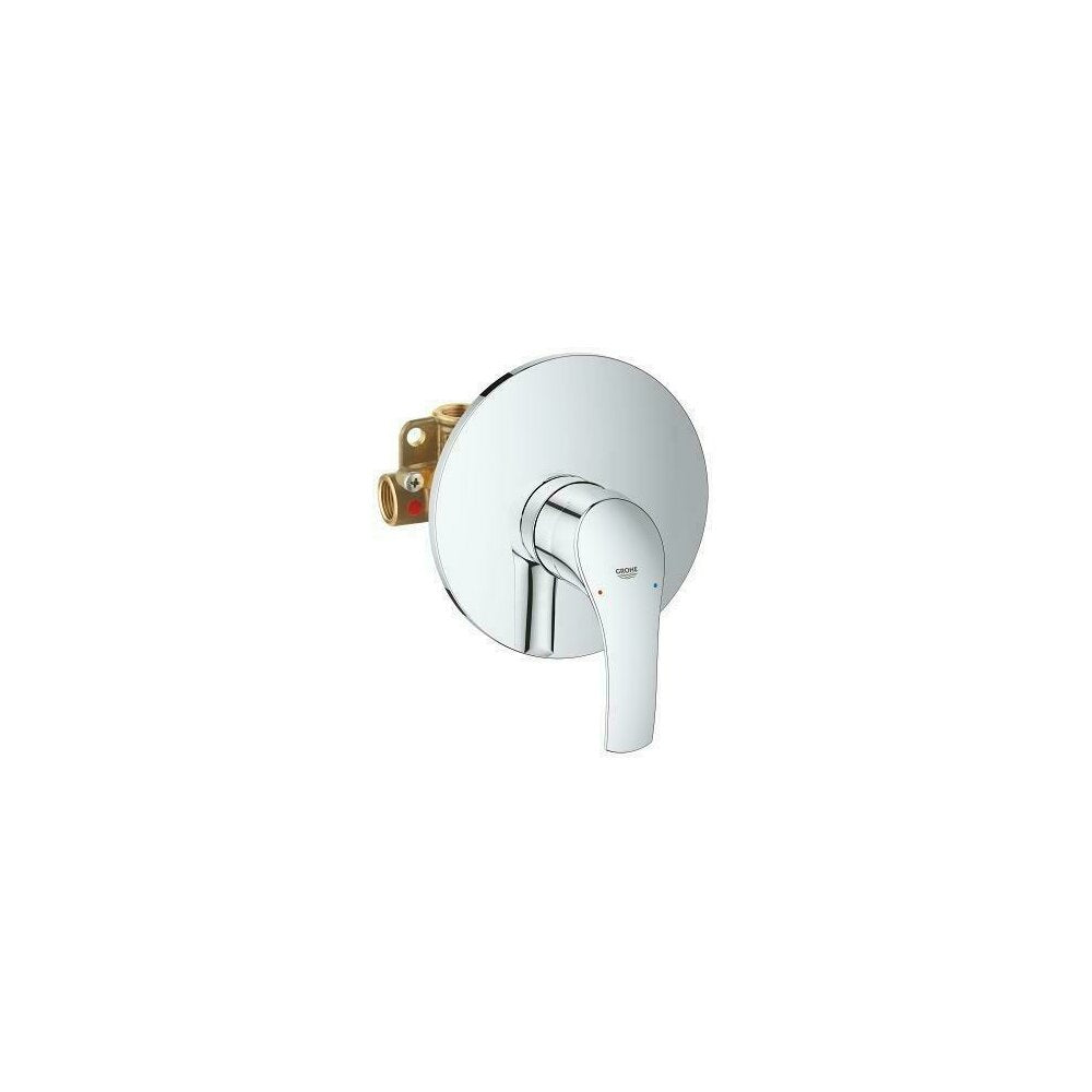 Вградена душ батерия Grohe Eurosmart New хром с вградено тяло