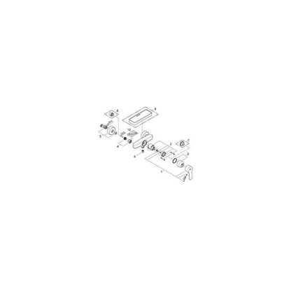Grohe Eurostyle Cosmopolitan Chrome Single-Lever Shower Faucet