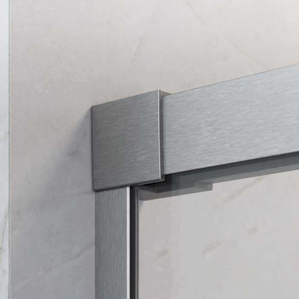 Слайд врата за ниша Radaway Idea DWJ 120 cm стъкло 6 mm завършек никел мат - дясно отваряне