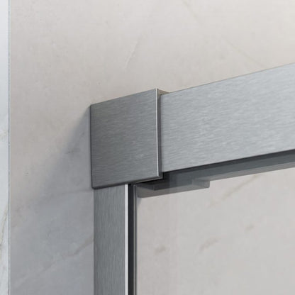 Слайд врата за ниша Radaway Idea DWJ 120 cm стъкло 6 mm завършек никел мат - дясно отваряне