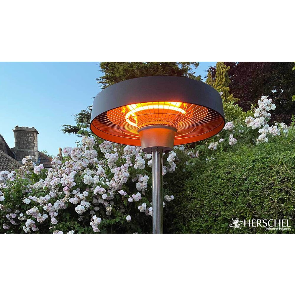 Herschel Florida 2000W Freestanding Infrared Heater Black