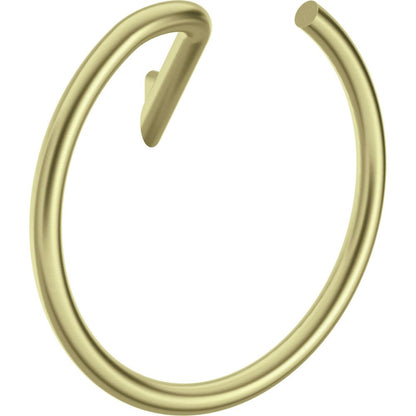 Deante Silia Brushed Gold Towel Ring
