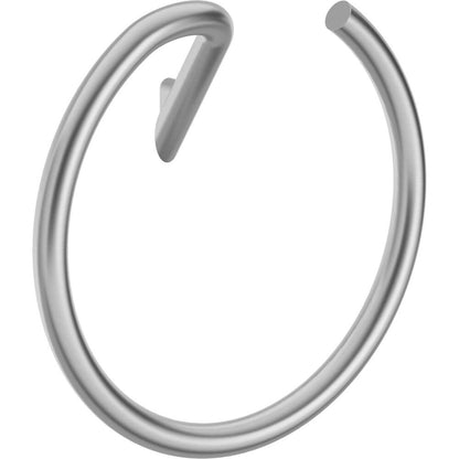 Deante Silia Brushed Chrome Towel Ring
