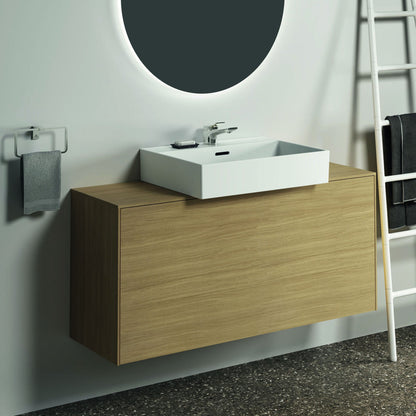 Правоъгълен хромиран закачалка за кърпи Ideal Standard Atelier Conca