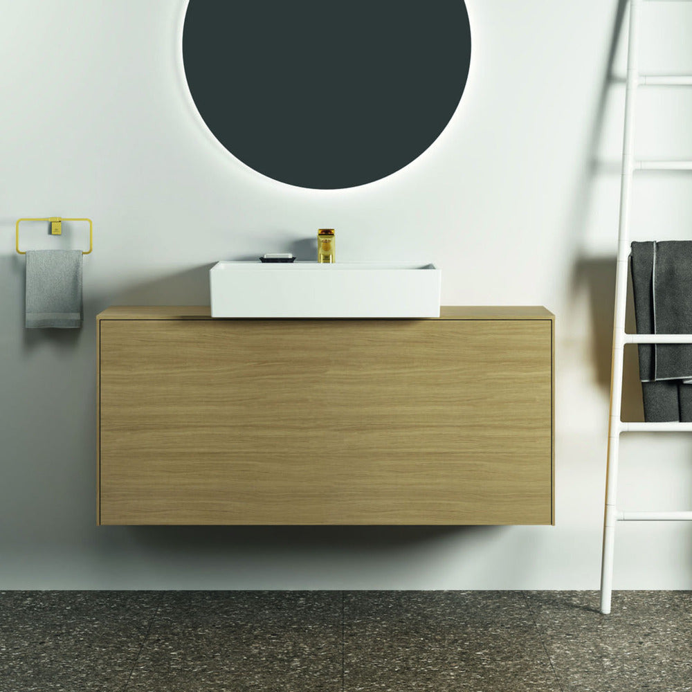 Правоъгълен халка за кърпи Ideal Standard Atelier Conca с четкано злато