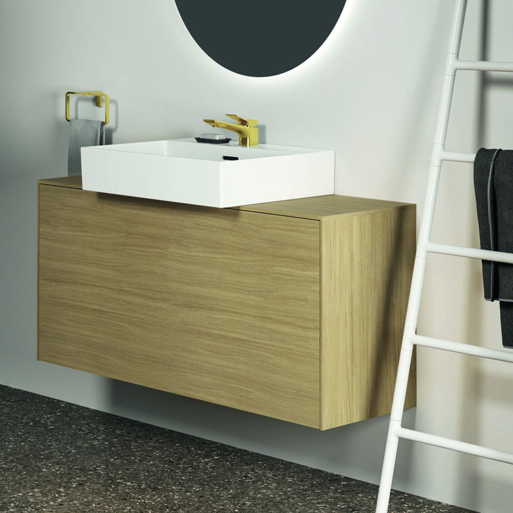 Правоъгълен халка за кърпи Ideal Standard Atelier Conca с четкано злато