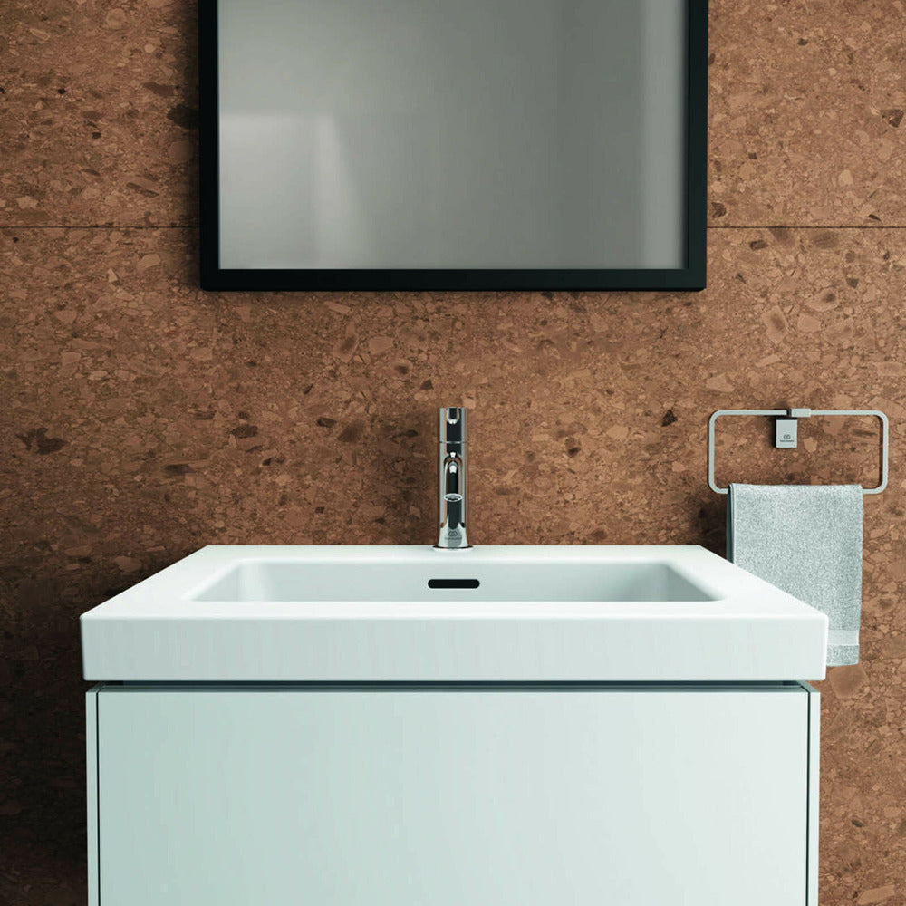 Правоъгълен държач за хавлии Ideal Standard Atelier Conca хром гланц