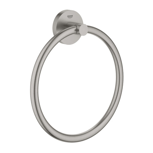 Inел за хавлия Grohe Essentials хромирана Supersteel