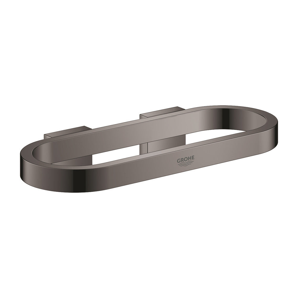 Grohe Selection Multifunctional Towel Ring Anthracite Glossy Hard Graphite