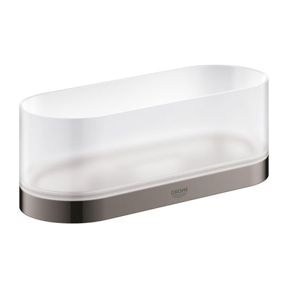 Grohe Selection Multifunctional Towel Ring Anthracite Glossy Hard Graphite