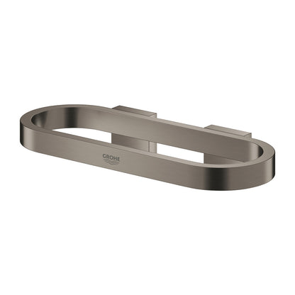 Grohe Selection Multifunctional Towel Ring in Hard Graphite