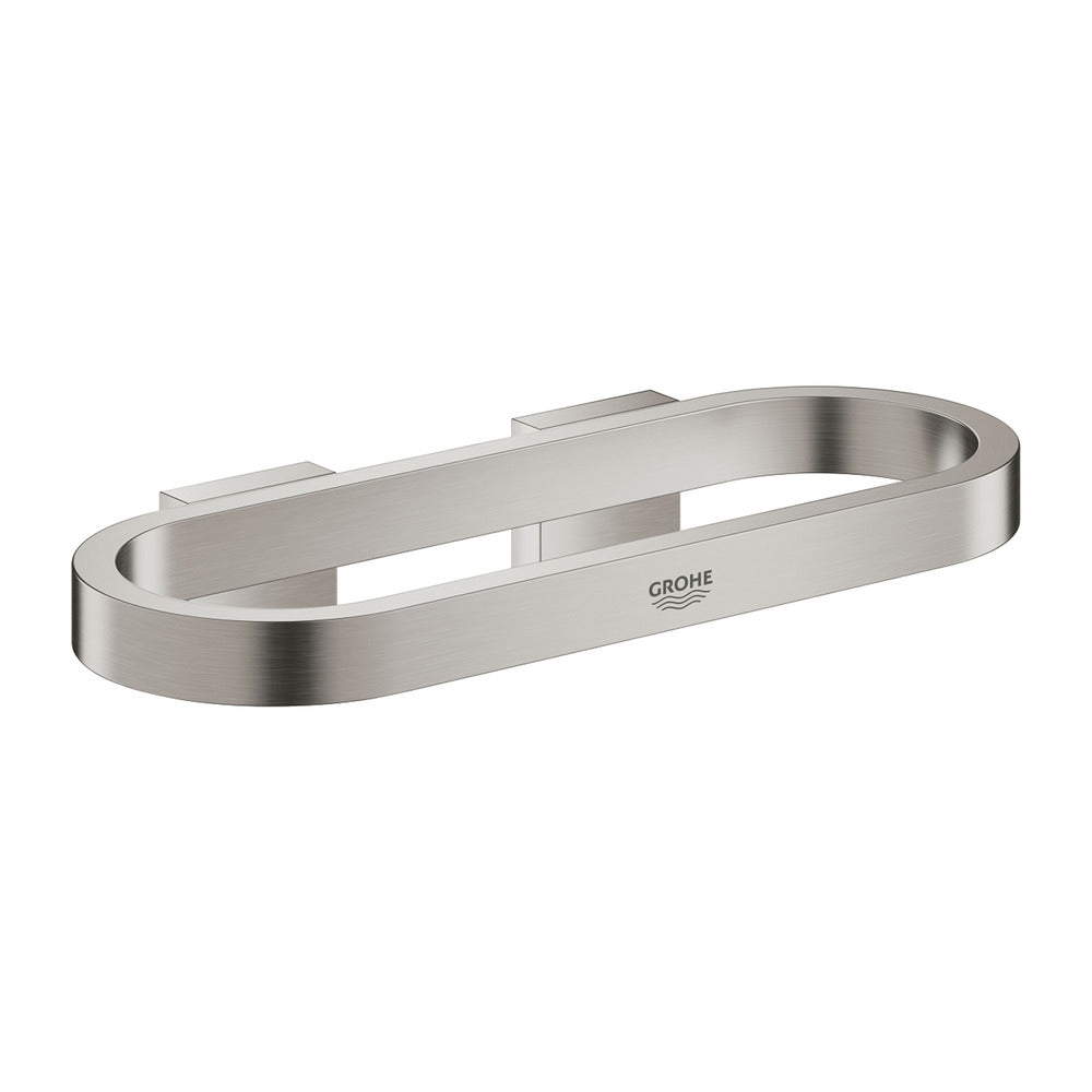 Grohe Selection Multifunctional Towel Ring in Supersteel Finish