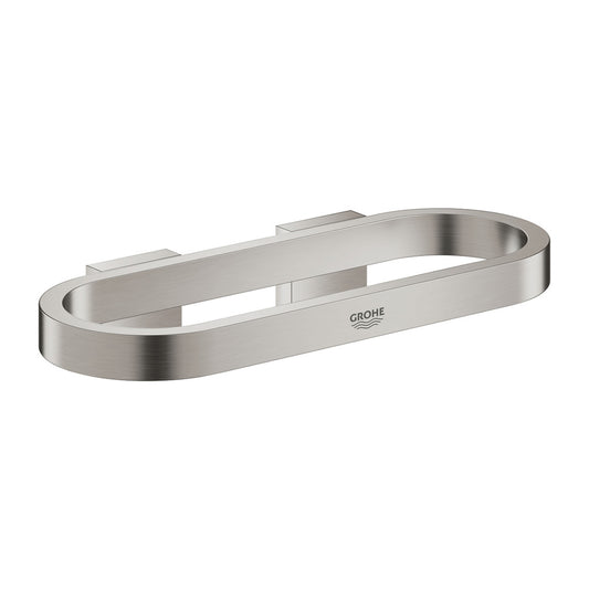 Grohe Selection Multifunctional Towel Ring in Supersteel Finish