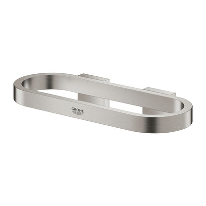 Grohe Selection Multifunctional Towel Ring in Supersteel Finish