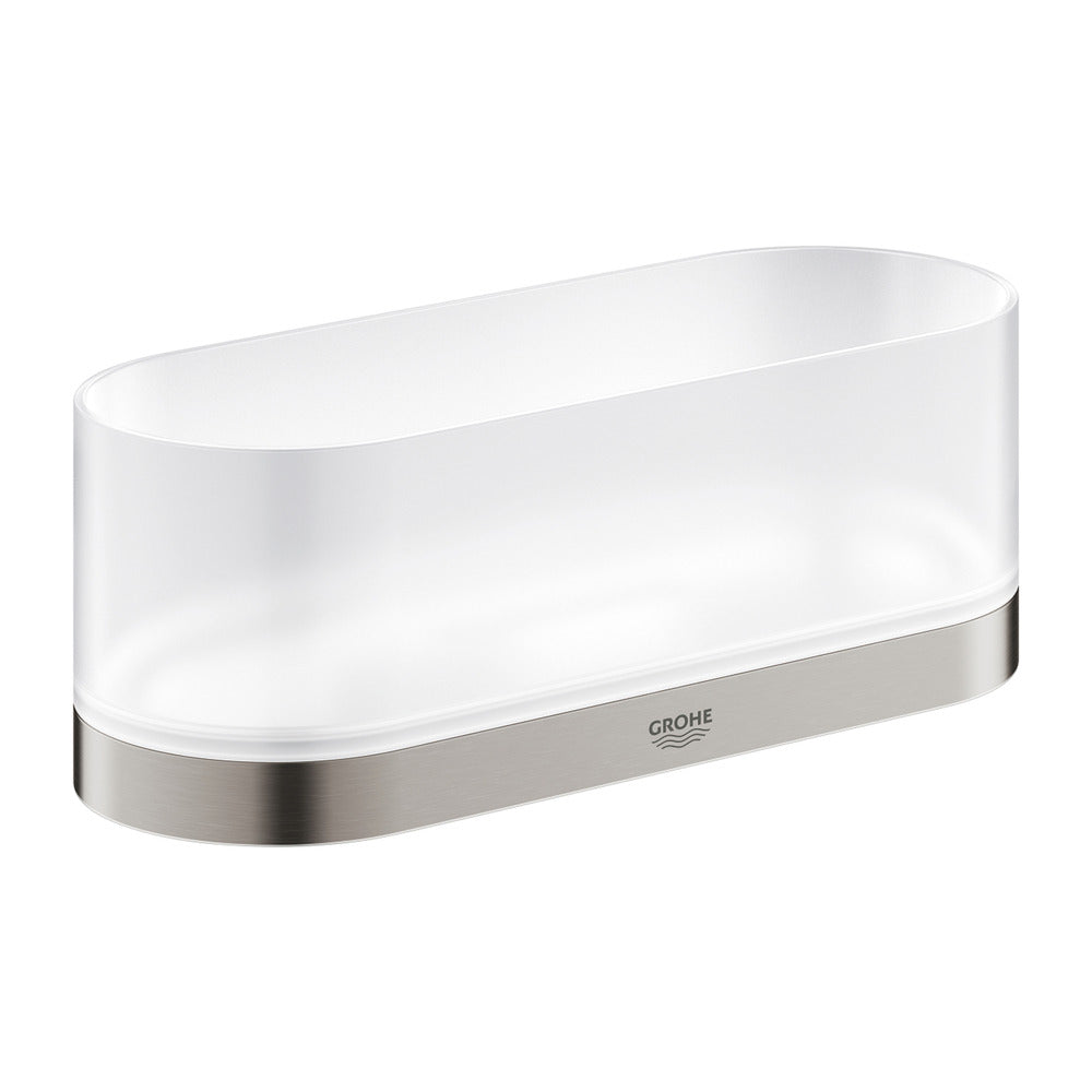 Grohe Selection Multifunctional Towel Ring in Supersteel Finish