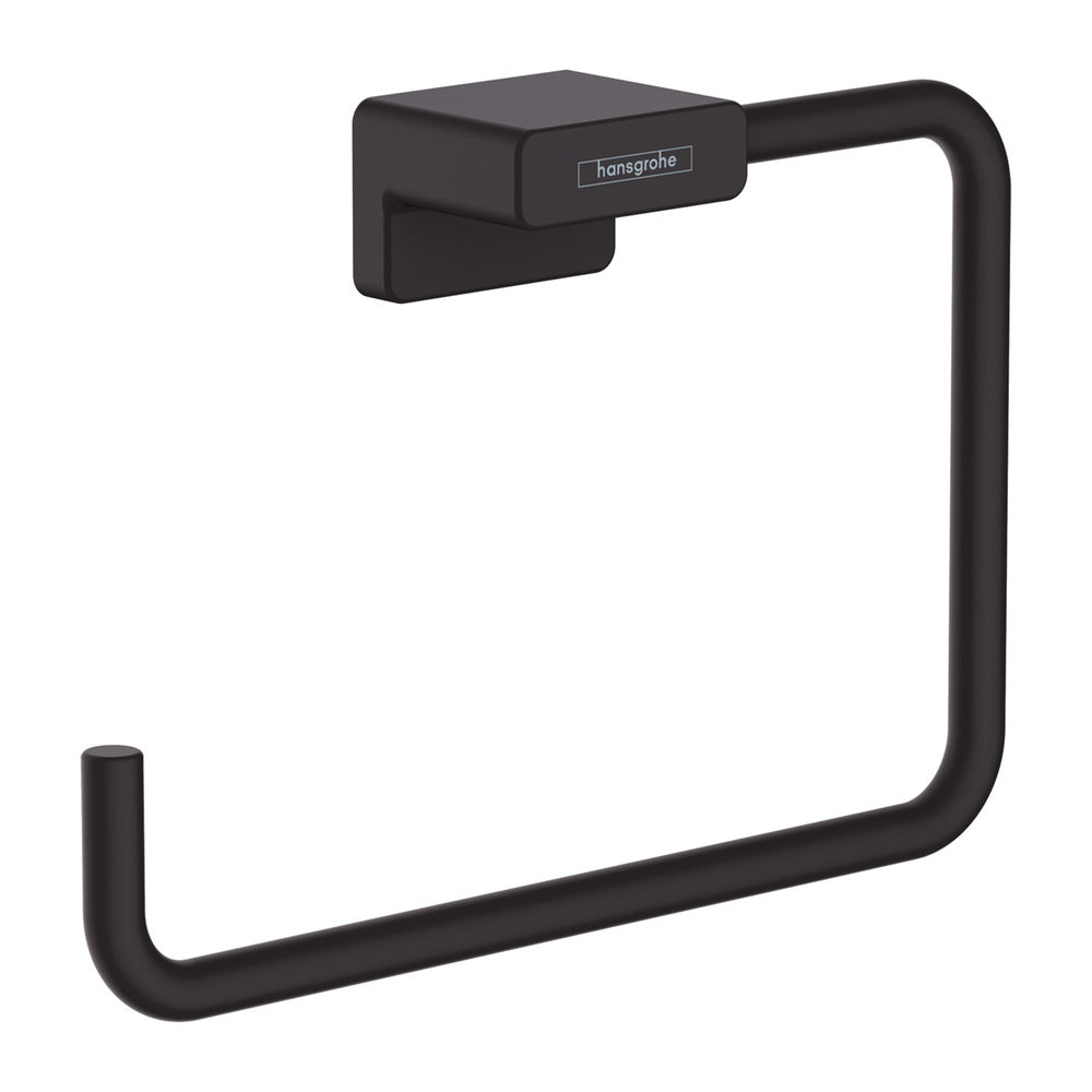 Hansgrohe AddStoris Towel Ring Matte Black