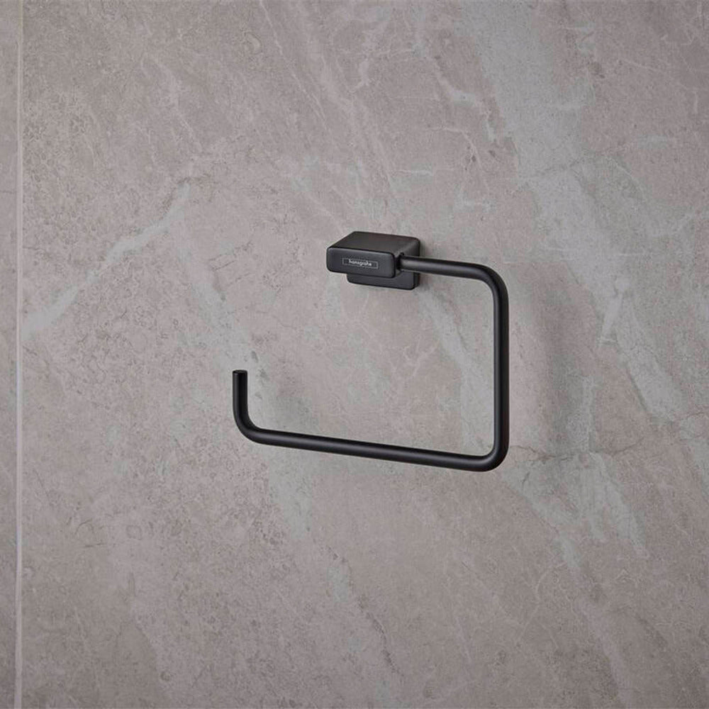 Hansgrohe AddStoris Towel Ring Matte Black