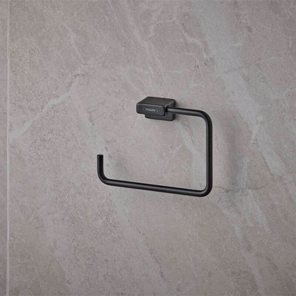 Hansgrohe AddStoris Towel Ring Matte Black