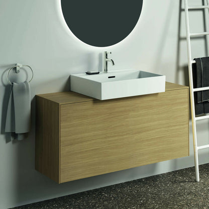 Овален халтер за хавлии Ideal Standard Atelier Conca сребрист Silver Storm