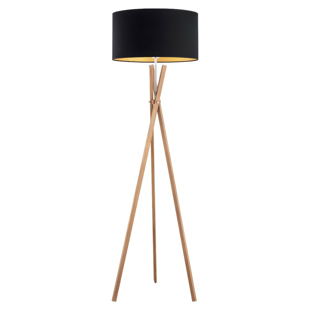 Alfa Aster 1 Floor Lamp Brown/Black