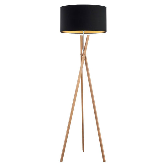 Alfa Aster 1 Floor Lamp Brown/Black