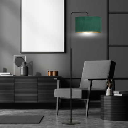 Emibig Hilde 1 Black/Green Floor Lamp