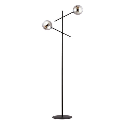 Emibig Linear 2 Black/Graphite Floor Lamp