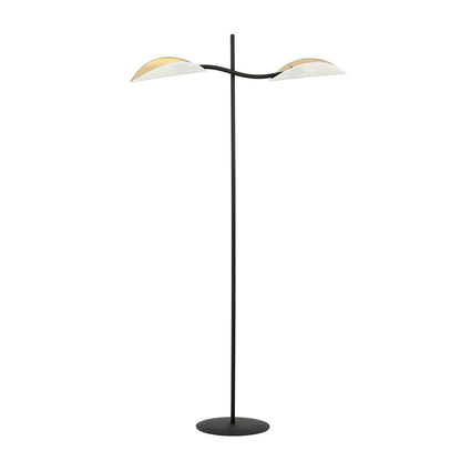 Emibig Lotus LP2 Floor Lamp White/Gold