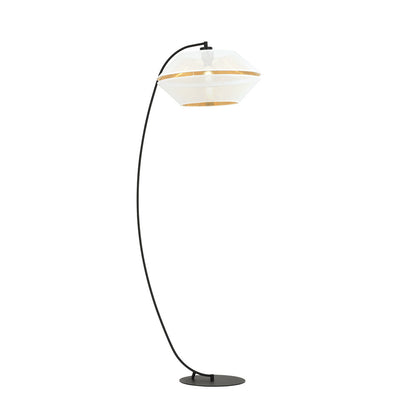 Emibig Malia LP Floor Lamp White/Gold