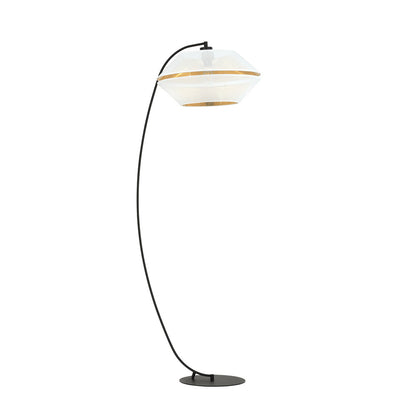 Emibig Malia LP Floor Lamp White/Gold