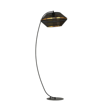 Emibig Malia LP Floor Lamp Black/Gold