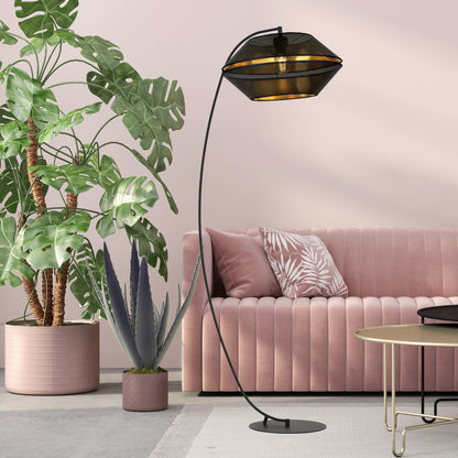 Emibig Malia LP Floor Lamp Black/Gold