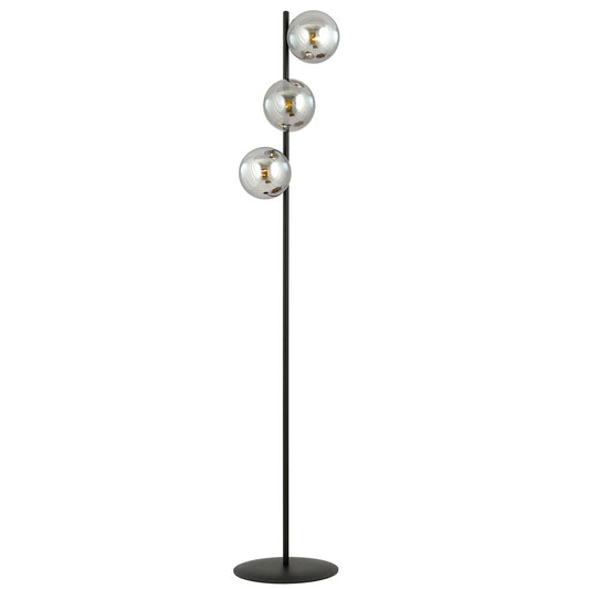 Emibig Rossi 3 Black/Graphite Floor Lamp