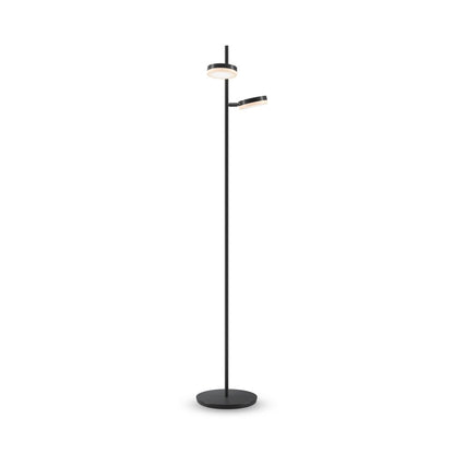 Maytoni Fad Black/Black LED Floor Lamp x 2