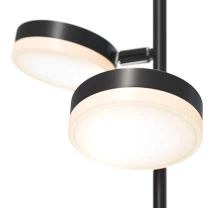 Maytoni Fad Black/Black LED Floor Lamp x 2