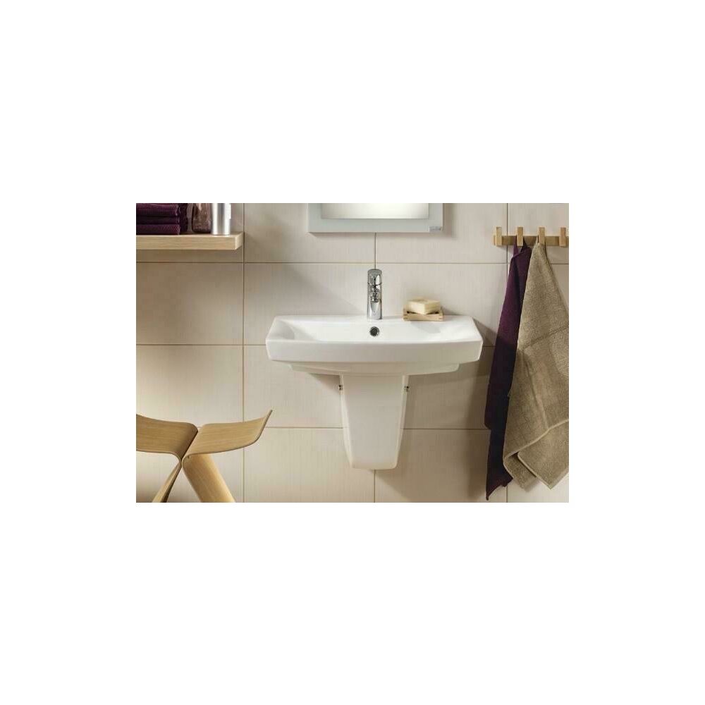 Cersanit Carina 50cm Wall-Mounted Sink