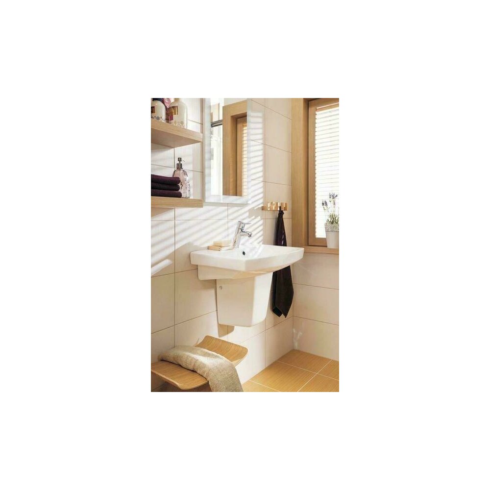 Cersanit Carina Wall-Mounted Sink 60cm