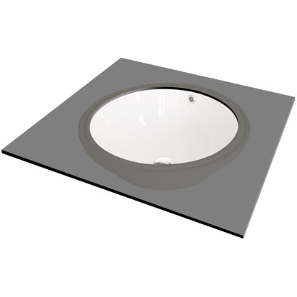 Ceramic Sink Deante Alpinia White 38x38 cm