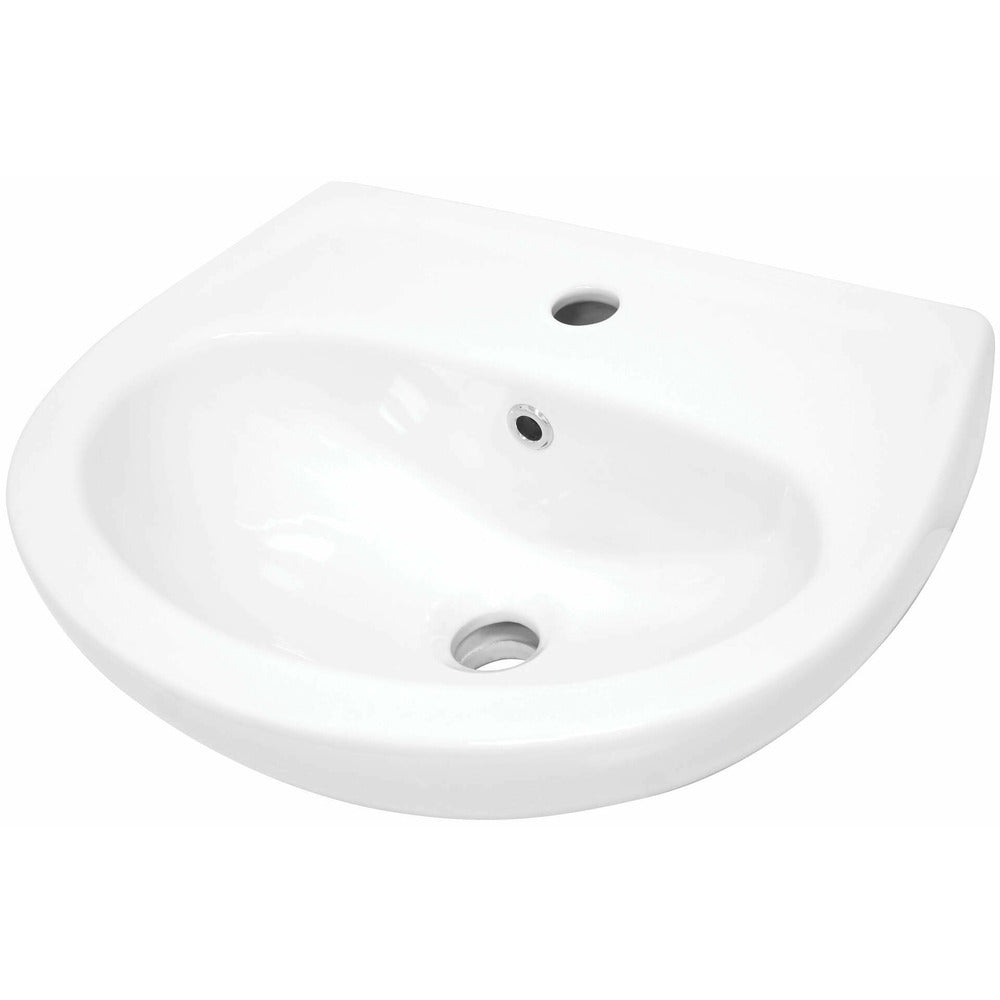 Ceramic Sink Deante Jasmin White 36.4x45.7 cm