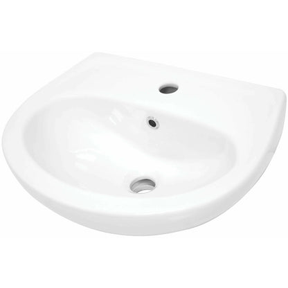 Ceramic Sink Deante Jasmin White 36.4x45.7 cm