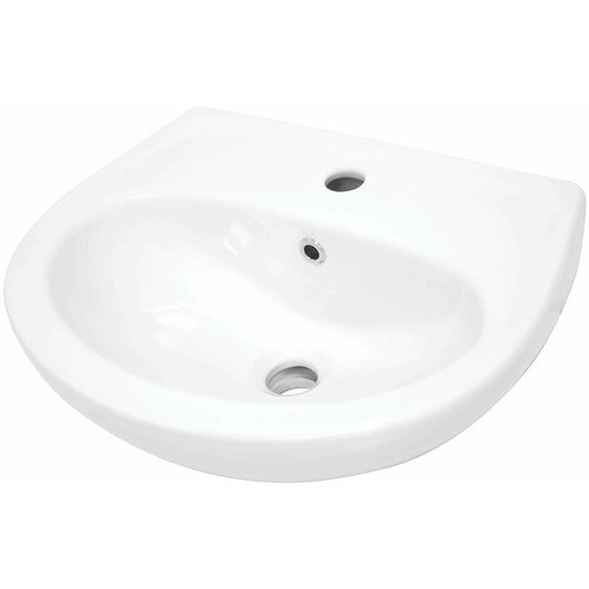 Ceramic Sink Deante Jasmin White 36.4x45.7 cm