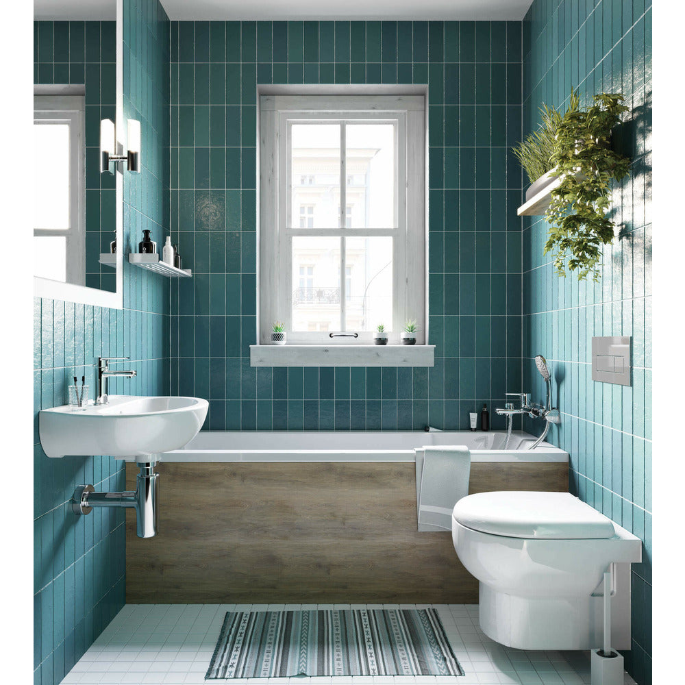 Ceramic Sink Deante Jasmin White 36.4x45.7 cm